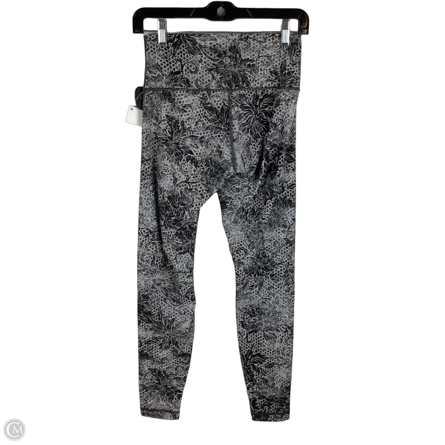 Athletic Leggings By Lululemon In Grey, Size: 6