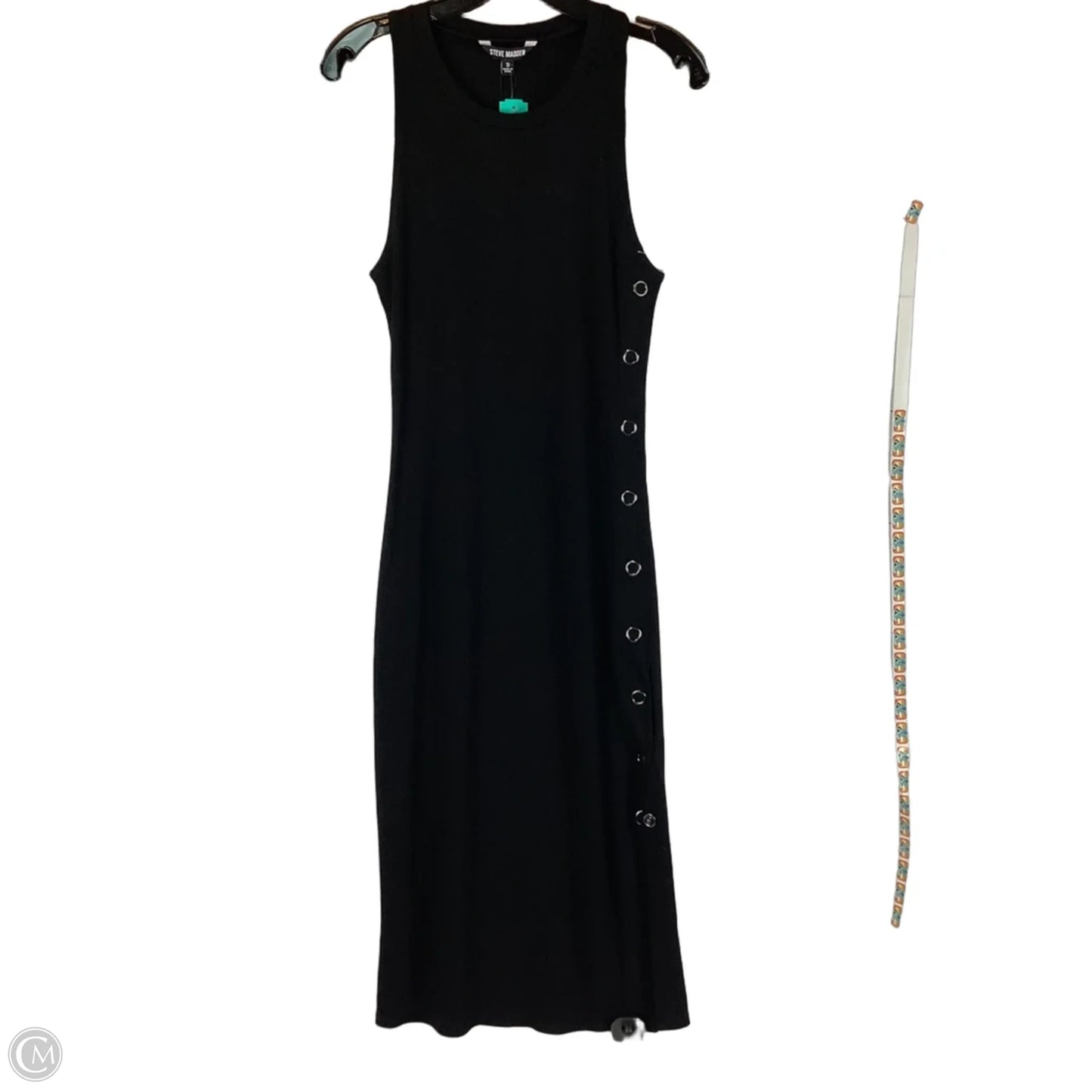 Dress Casual Maxi By Steve Madden In Black, Size: S