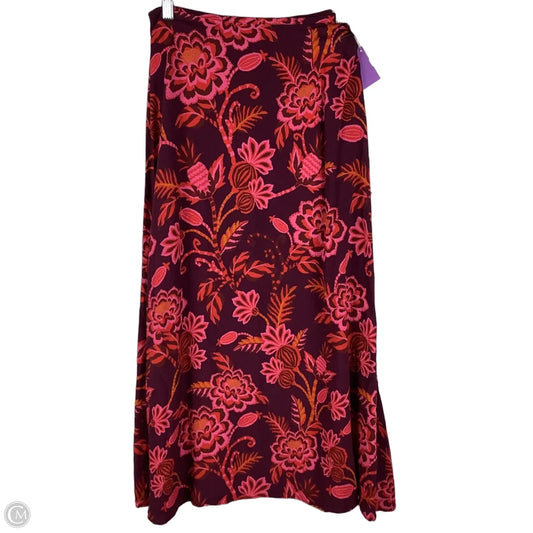 Skirt Maxi By Farm Rio In Floral Print, Size: S