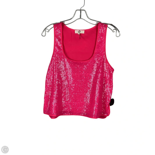 Top Sleeveless By Entro In Pink, Size: S
