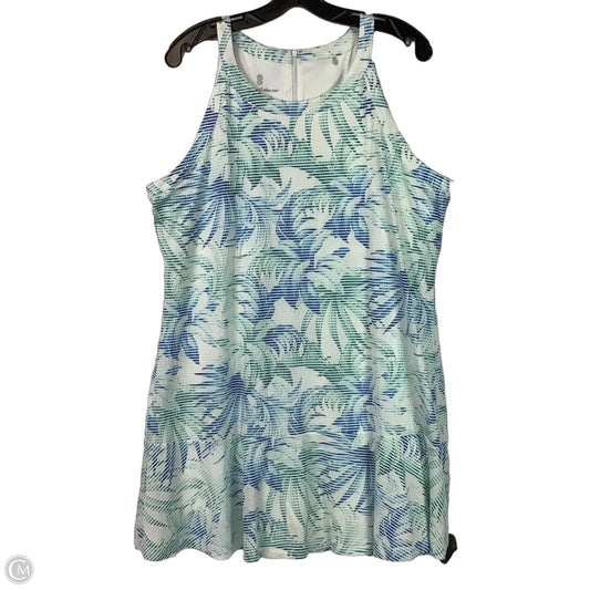 Athletic Dress By Tommy Bahama In Blue & Green, Size: Xl