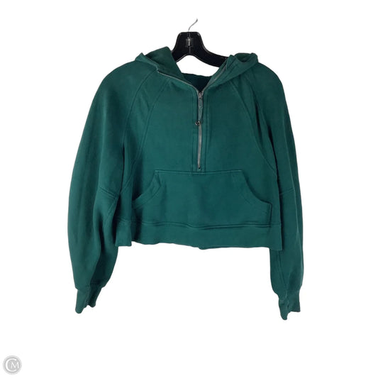 Athletic Jacket By Lululemon In Green, Size: Xs