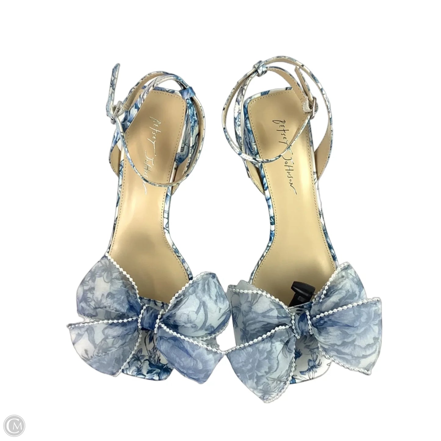 Shoes Heels Block By Betsey Johnson In Blue, Size: 11