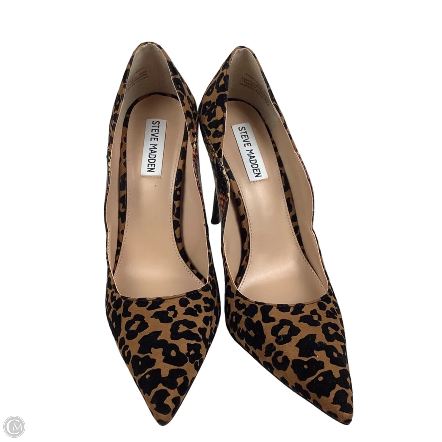 Shoes Heels Stiletto By Steve Madden In Animal Print, Size: 9.5