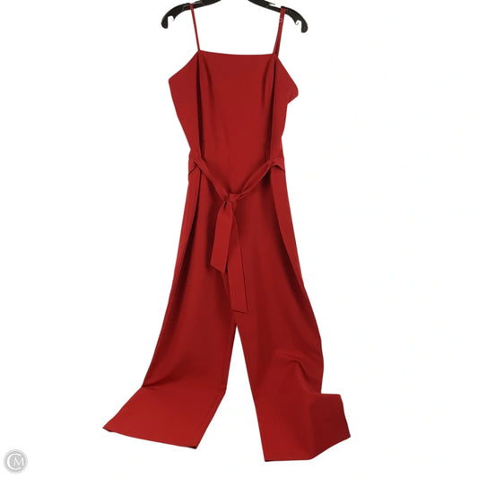 Jumpsuit By Gianni Bini In Red, Size: 10