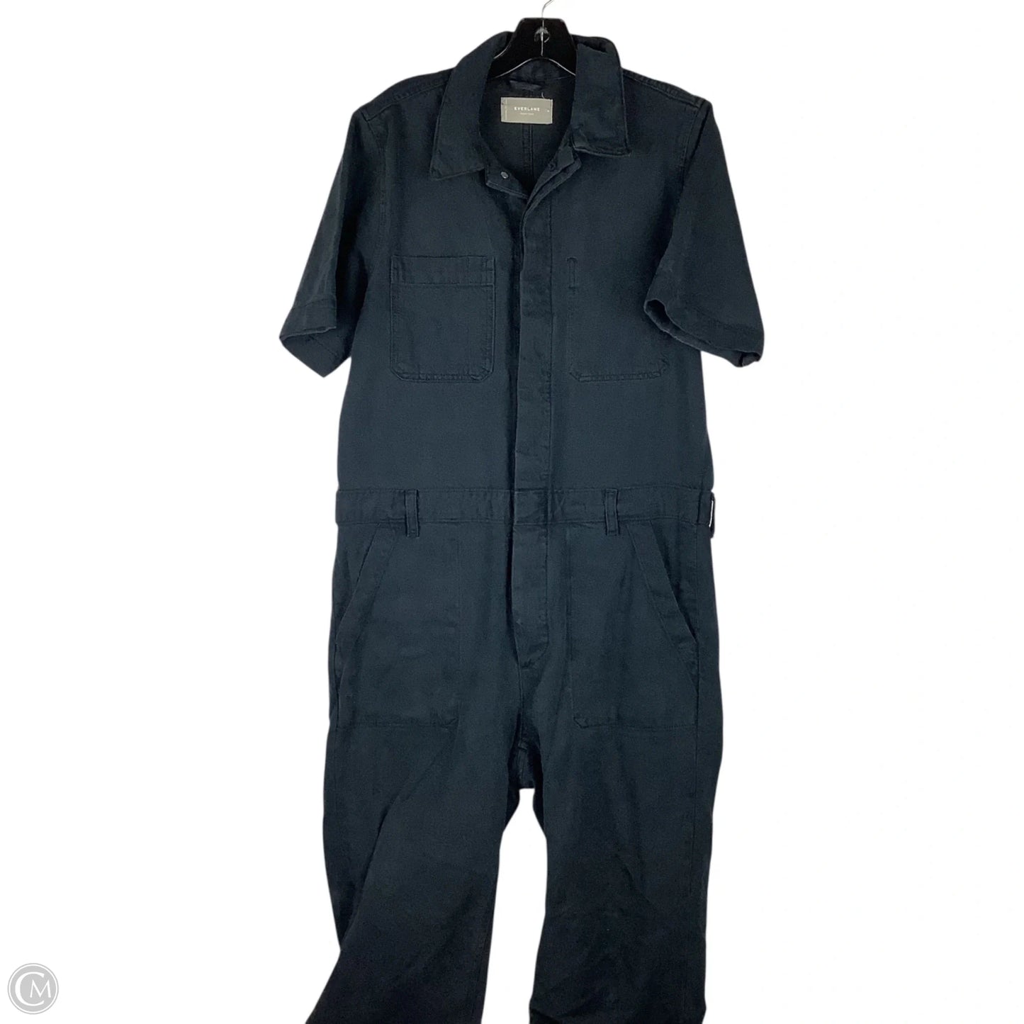Jumpsuit By Everlane In Black Denim, Size: 8