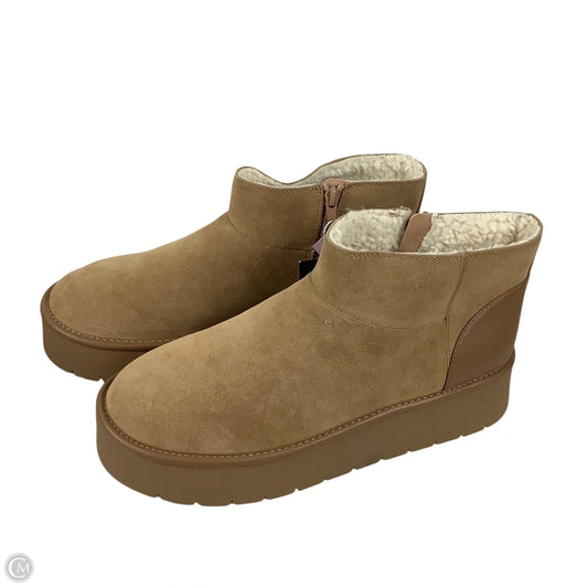 Boots Ankle Flats By Wild Fable In Brown, Size: 11