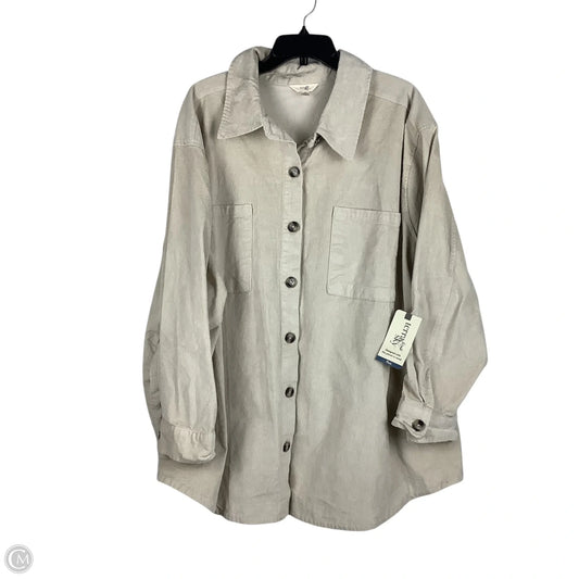 Jacket Other By Terra & Sky In Cream, Size: 4x