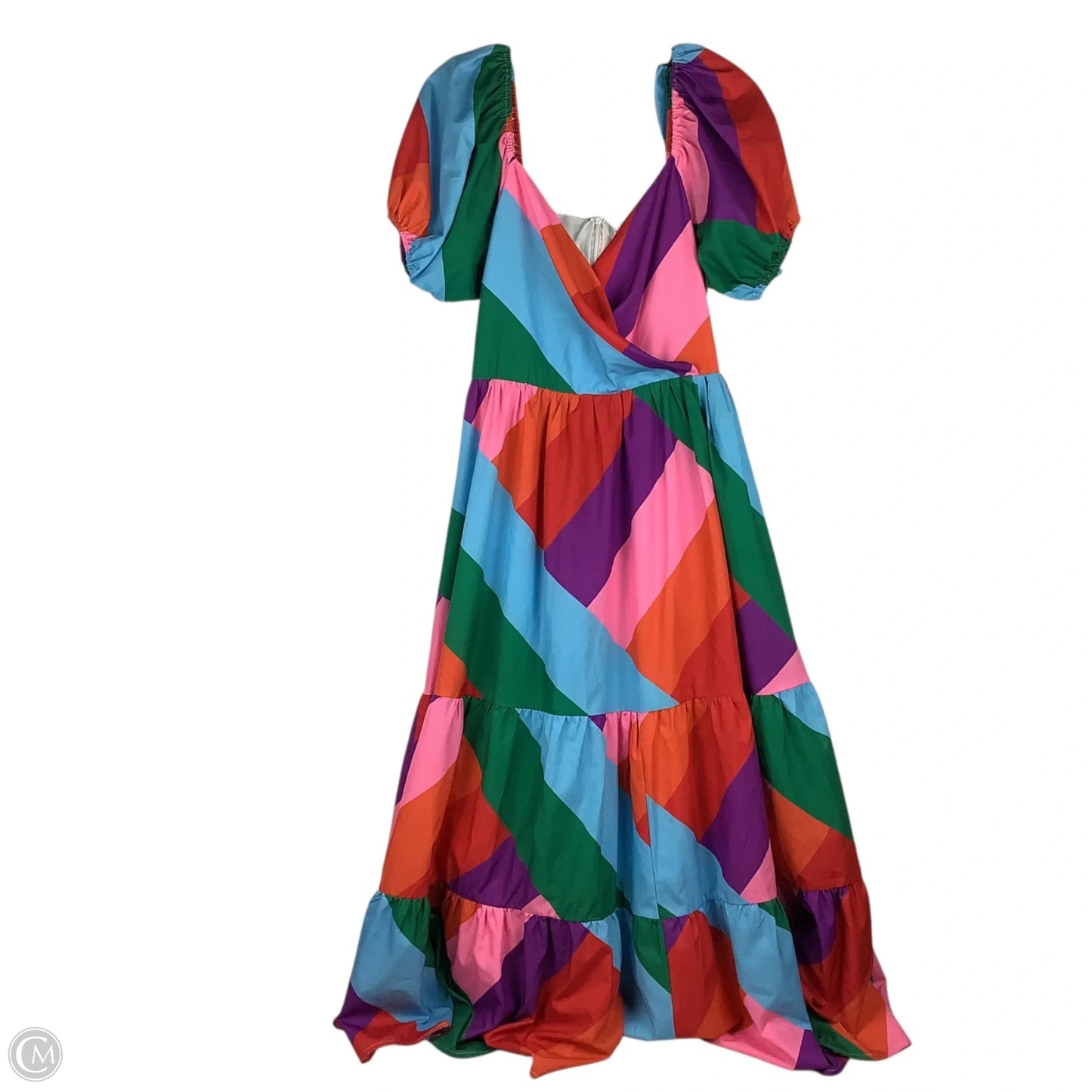 Dress Party Long By Vestique In Multi-colored, Size: S