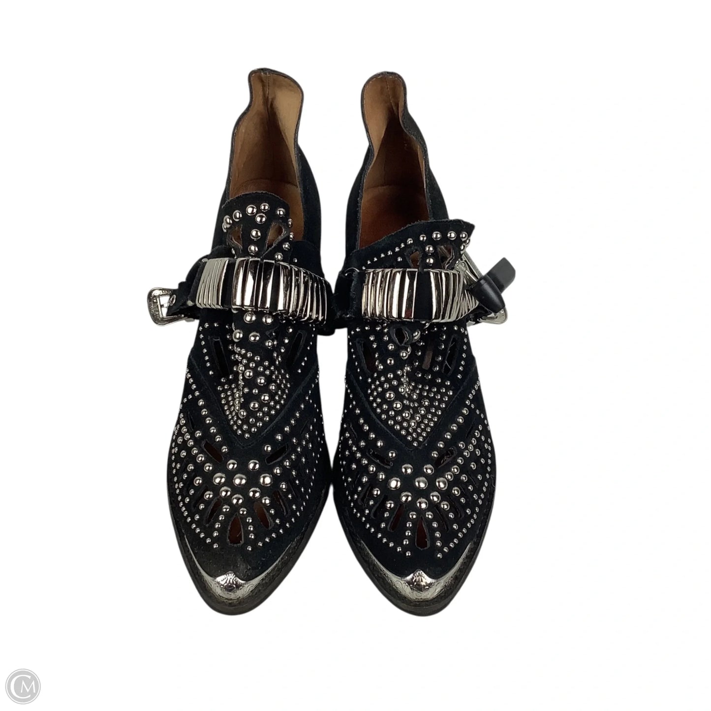 Boots Ankle Heels By Jeffrey Campbell In Black, Size: 7.5