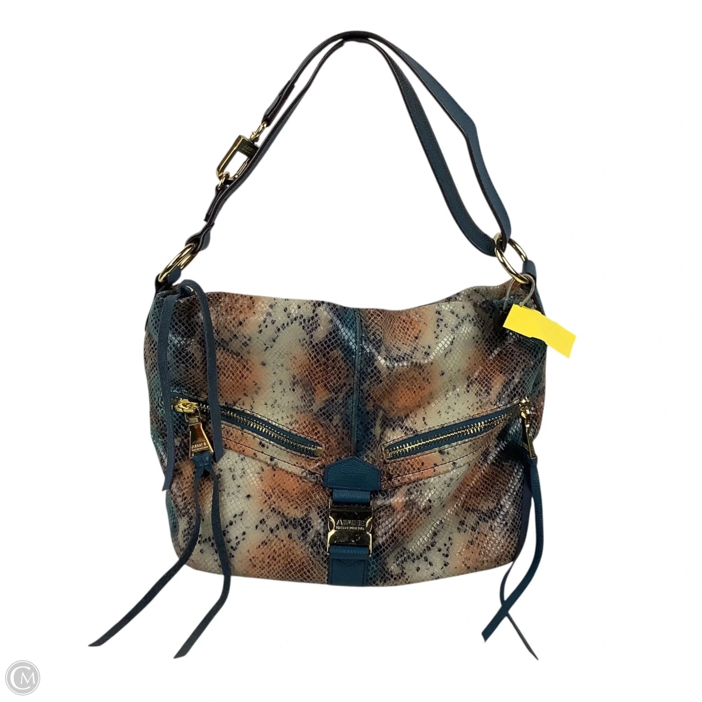 Handbag Leather By Aimee Kestenberg, Size: Medium