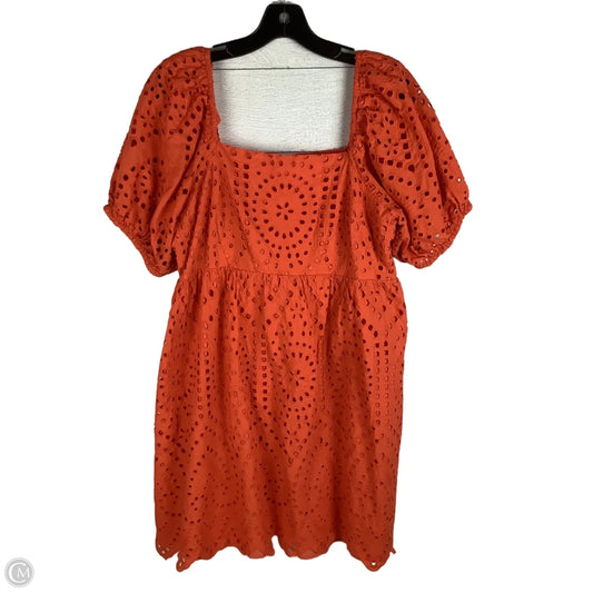 Dress Casual Short By Cmc In Orange, Size: Xl