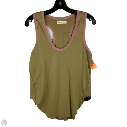 Top Sleeveless By We The Free In Yellow, Size: S