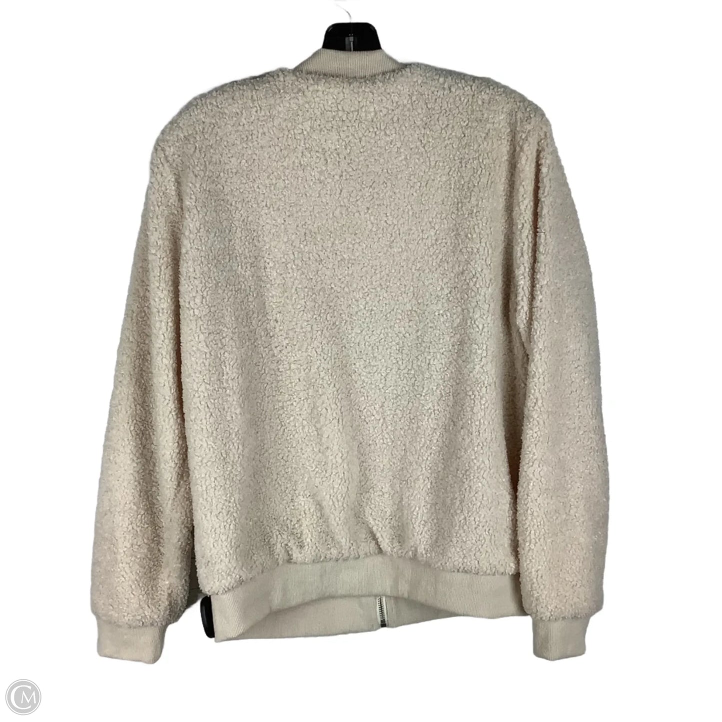 Jacket Other By Clothes Mentor In Cream, Size: M