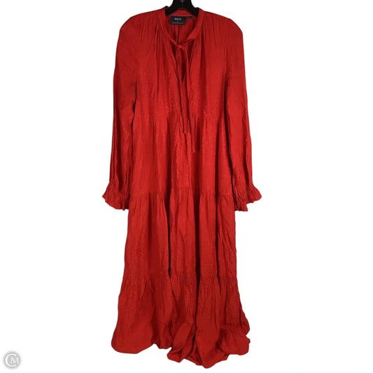 Dress Casual Maxi By Maeve In Red, Size: S
