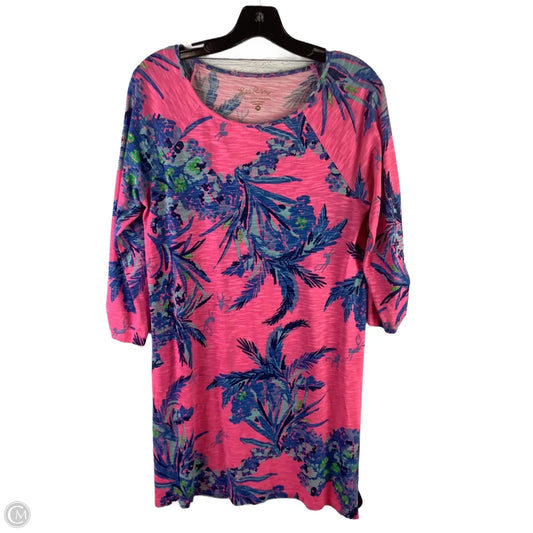 Dress Designer By Lilly Pulitzer In Pink, Size: M