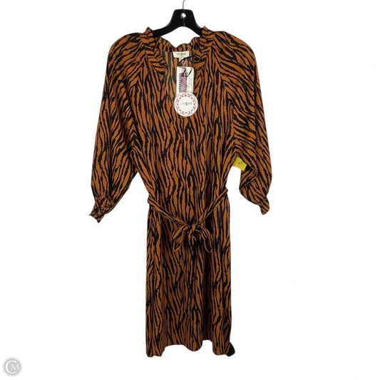 Dress Casual Short By Umgee In Animal Print, Size: M