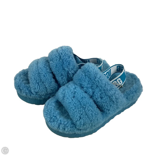 Shoes Designer By Ugg In Blue, Size: 8
