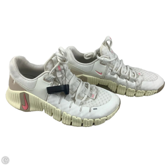 Shoes Athletic By Nike In White, Size: 7.5