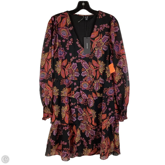 Dress Casual Midi By Vero Moda In Black, Size: M