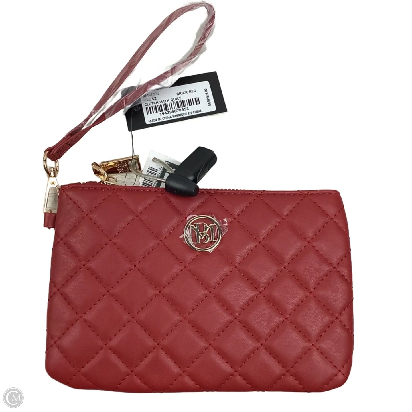 Wristlet By Badgley Mischka, Size: Medium