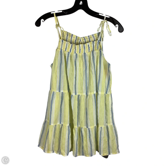 Top Sleeveless By Maeve In Yellow, Size: M