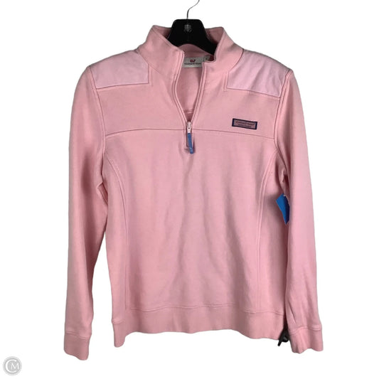Jacket Fleece By Vineyard Vines In Pink, Size: S