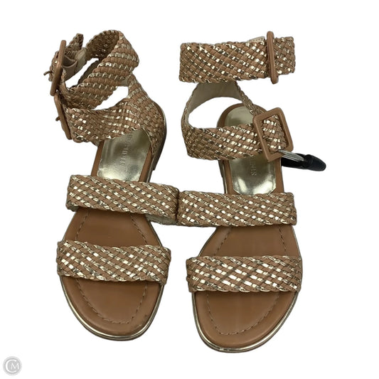 Sandals Flats By Donald Pliner In Gold, Size: 6