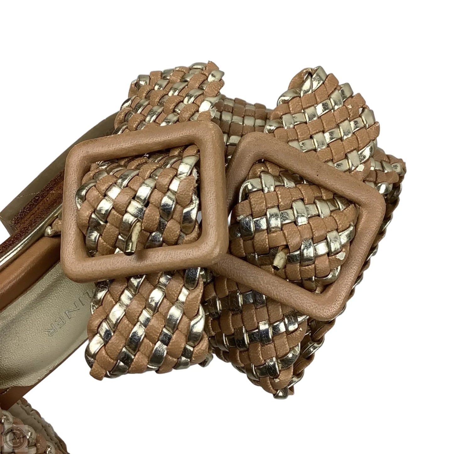 Sandals Flats By Donald Pliner In Gold, Size: 6