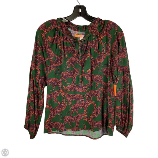 Top Long Sleeve By Cmc In Animal Print, Size: Xs