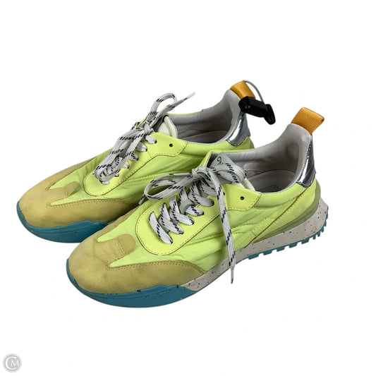 Shoes Athletic By Cmb In Yellow, Size: 6.5