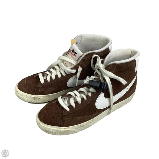 Shoes Athletic By Nike In Brown, Size: 8