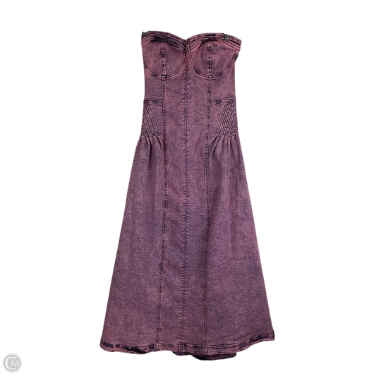 Dress Casual Maxi By Free People In Pink/Purple , Size: L