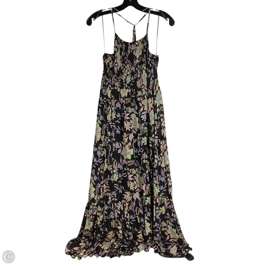 Dress Casual Maxi By Free People In Black, Size: L