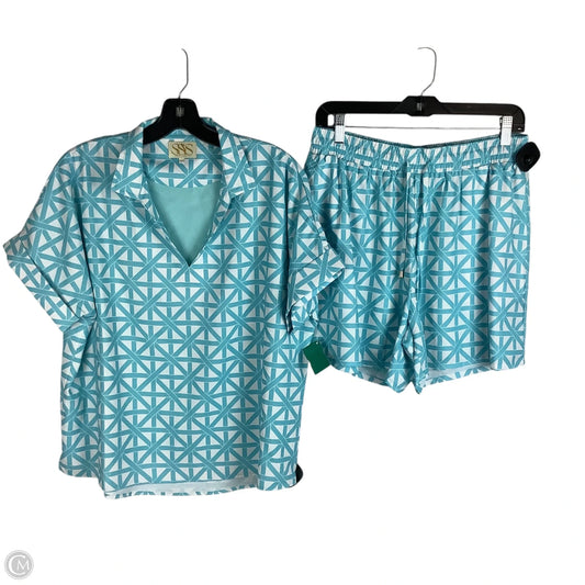Shorts Set By Cmc In Blue, Size: L
