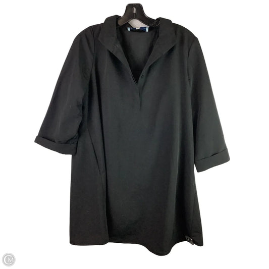 Dress Casual Midi By Tuckernuck In Black, Size: Xl