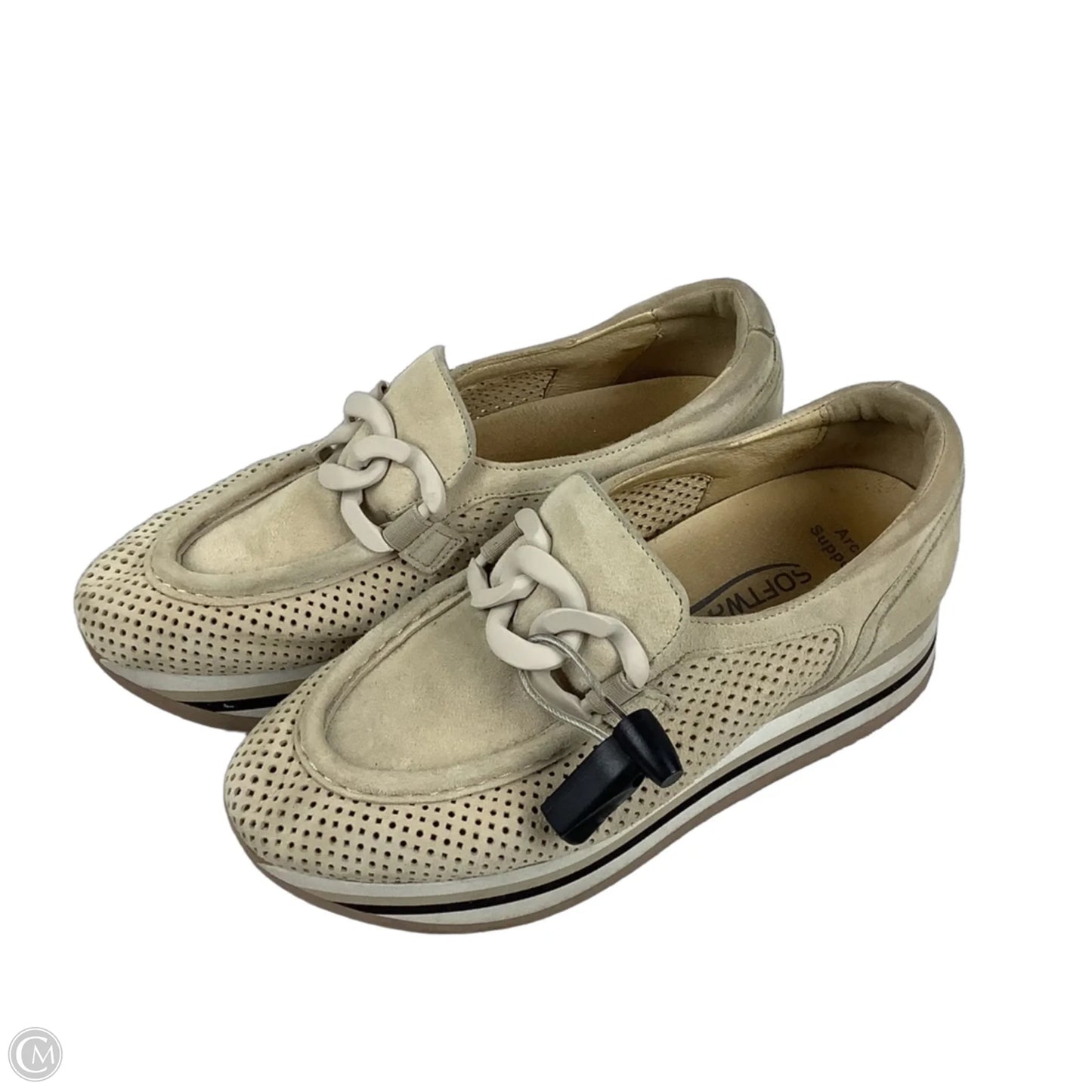 Shoes Heels Platform By Cmb In Tan, Size: 37.5