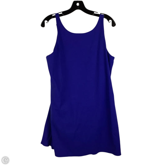 Athletic Dress By Spanx In Blue, Size: Xl