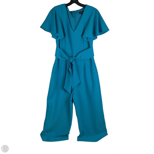 Jumpsuit By Tahari In Blue, Size: 6