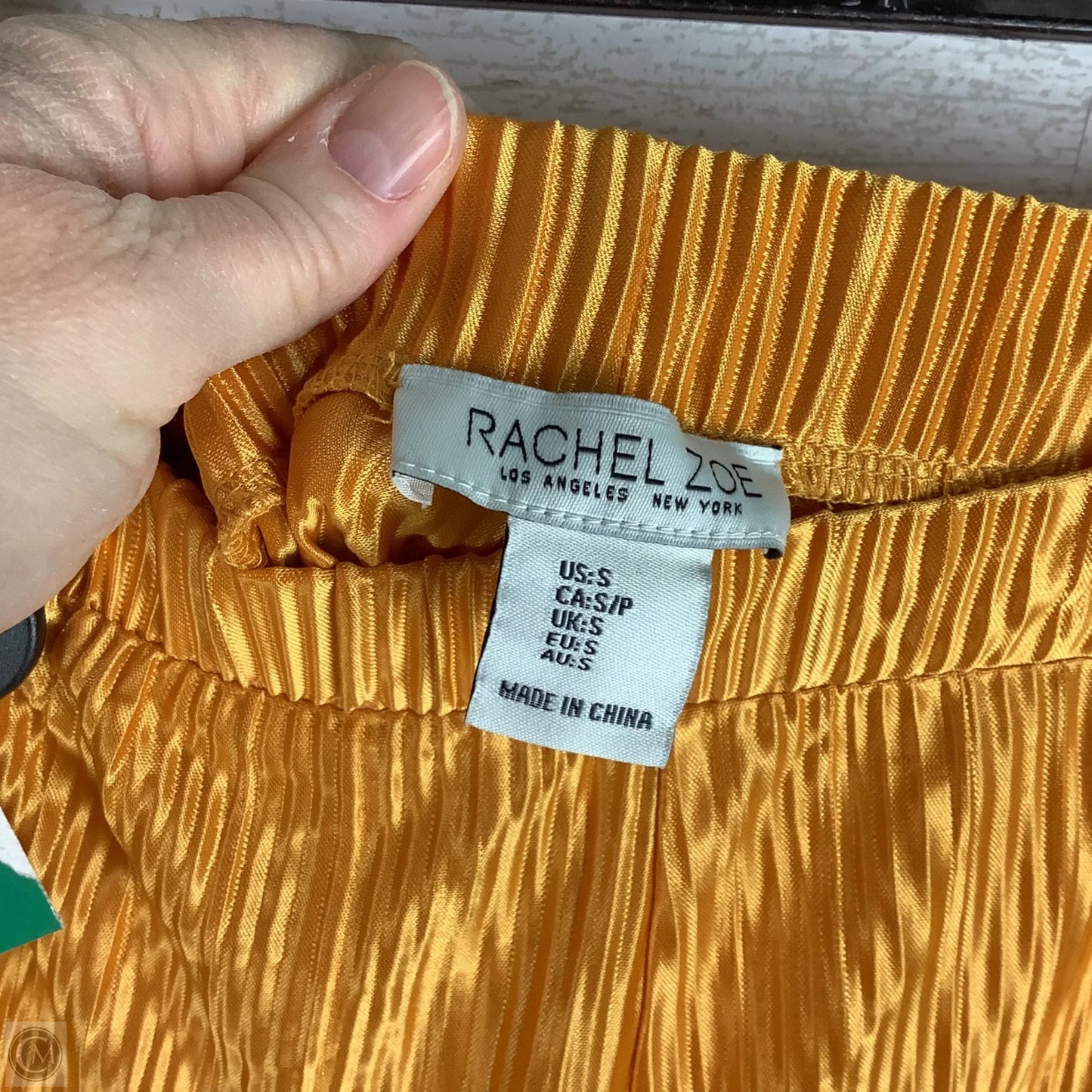 Pants Set 2pc By Rachel Zoe In Orange, Size: Top M, Bottom S