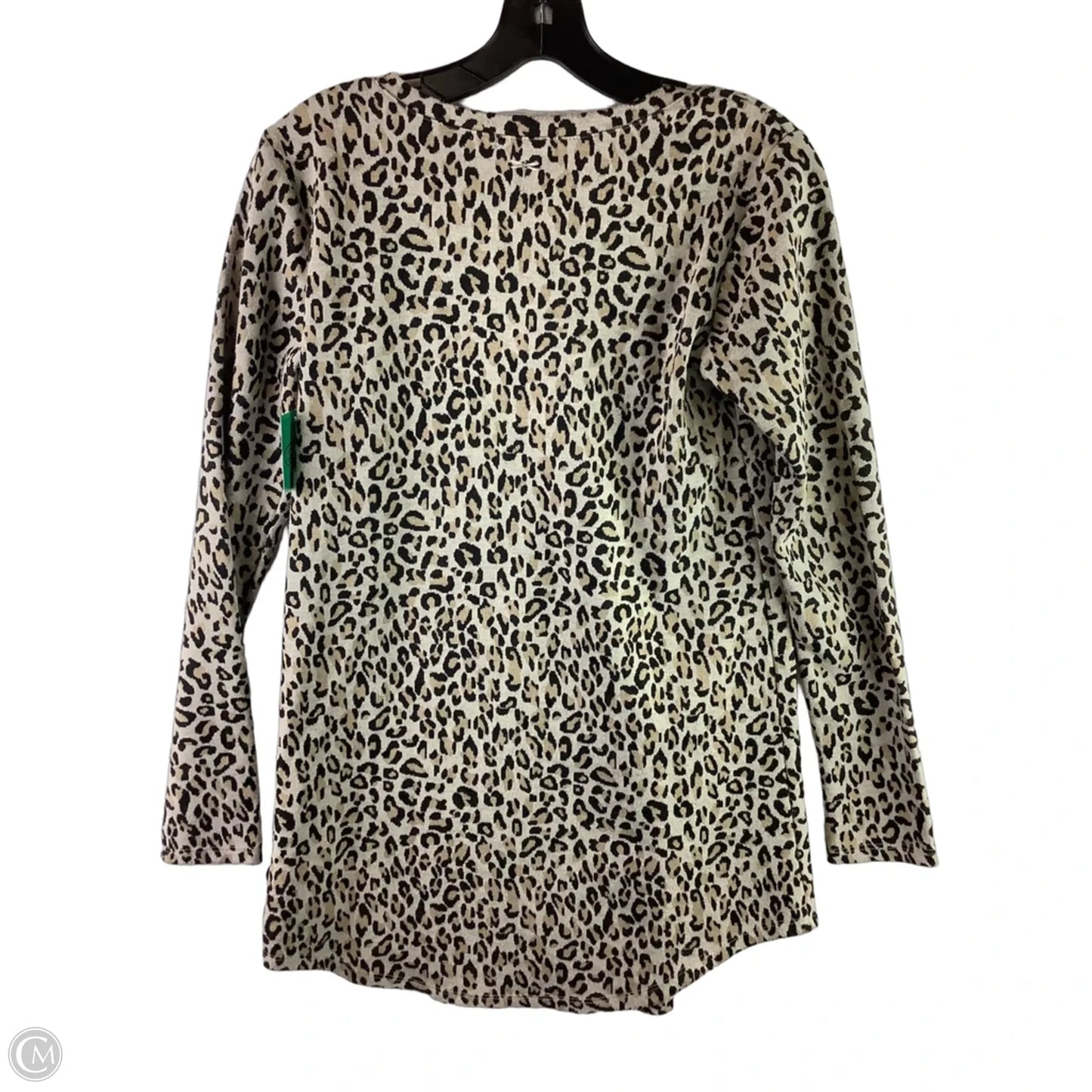 Top Long Sleeve By Tyler Boe In Animal Print, Size: Xs