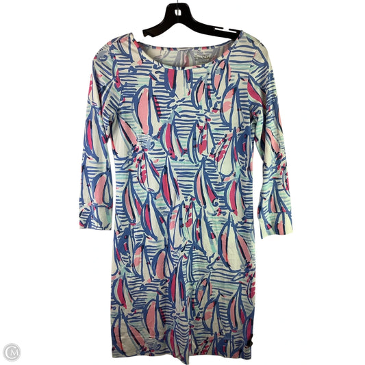 Dress Designer By Lilly Pulitzer In Blue, Size: Xs
