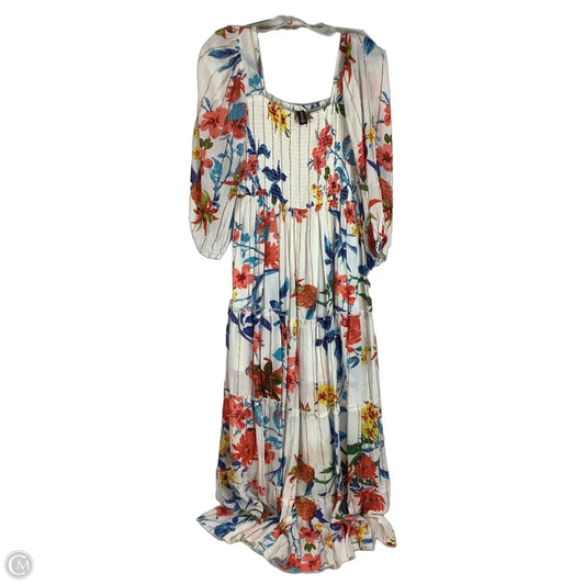 Dress Casual Maxi By Clothes Mentor In White, Size: S