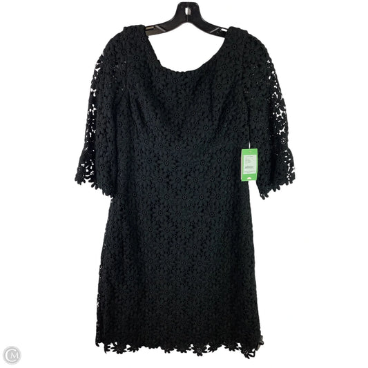 Dress Designer By Lilly Pulitzer In Black, Size: 8