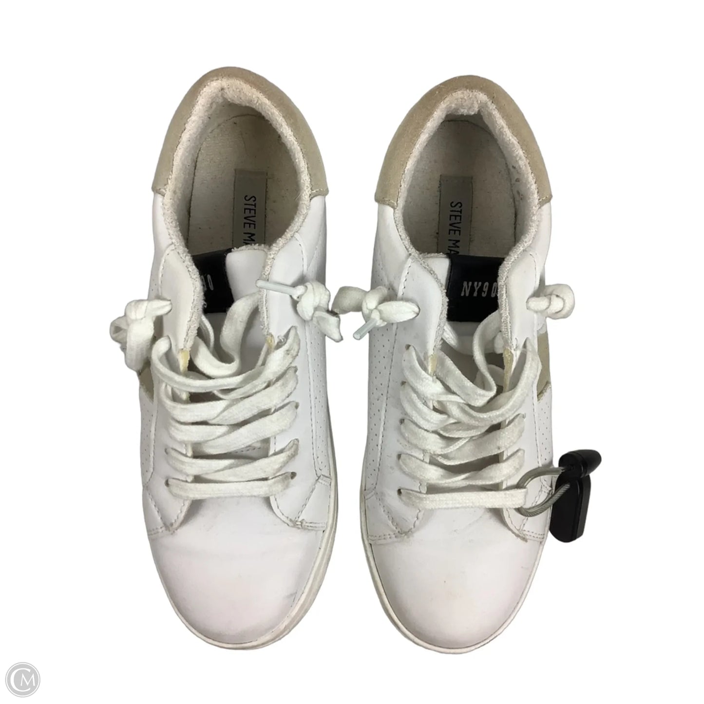 Shoes Sneakers By Steve Madden In White, Size: 8.5