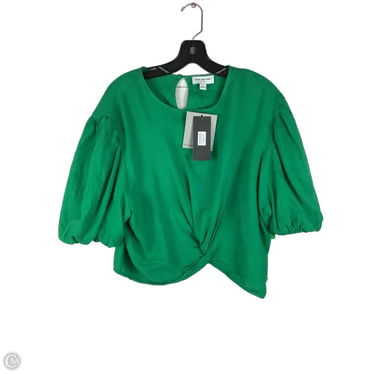 Top Short Sleeve By Marc New York In Green, Size: L