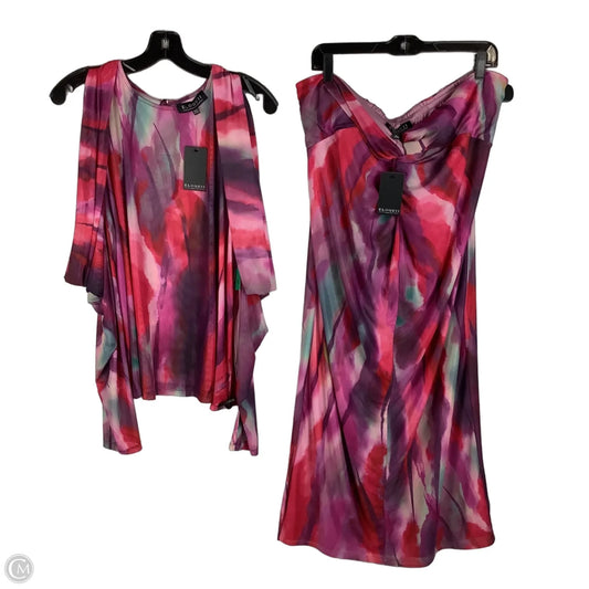 Dress Set 2pc By Eloquii In Purple, Size: 18