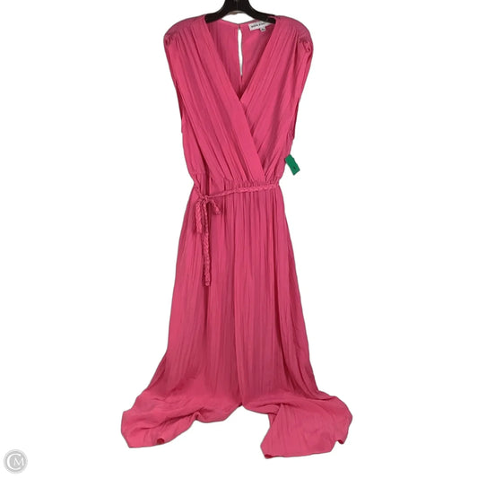 Jumpsuit By Emma And Michele In Pink, Size: Xl