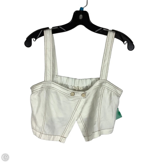 Top Sleeveless By Illa Illa In Cream, Size: M