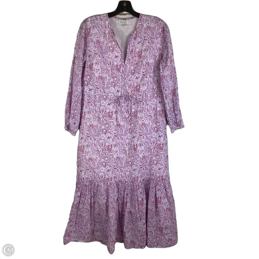 Dress Casual Maxi By Cmc In Purple, Size: M